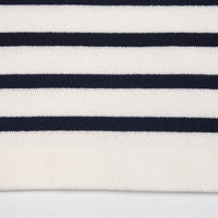 Yonetomi  / WAVE COTTON BASQUE KNIT PULLOVER (MOCK NECK)