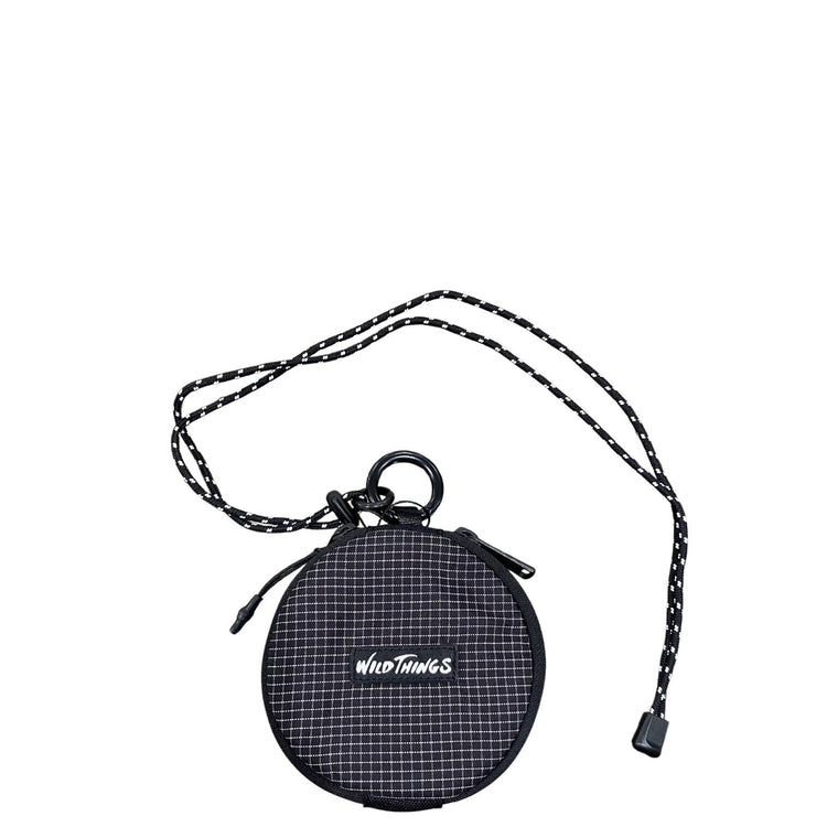 WILD THINGS / CIRCLE NECK WALLET(X-PAC&amp;SPECTRA) SP BLACK