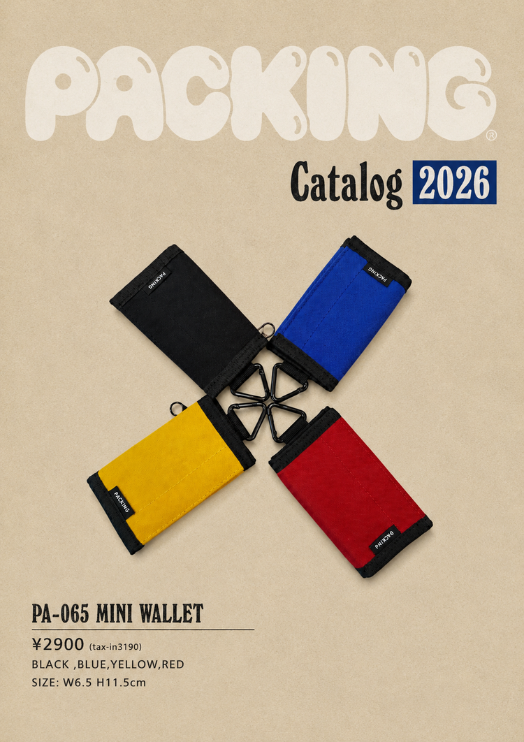 PACKING  MINI WALLET PA-065 BLUE