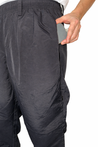 BAGGYSPORTS BA-003 2TUCKS NYLON CHINO BLACK