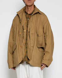 THE CORONA UTILITY CJ001 - CORONA・GAME JACKET / Dry Khaki CJ001-26-09-M