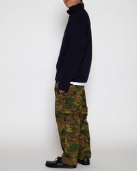 FATIGUE SLACKS  FP006 - JUNGLE SLACKS / ERDL "GREEN in COUNTRY" w/ Bio-wash FP006-26-07