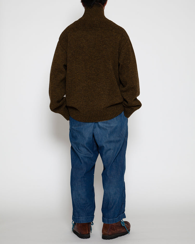 THE CORONA UTILITY KEYHOLE KN002 - KeyHole・NAVY TURTLE / Melange Khaki Green KN002-26-03