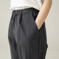 RINEN   綿ナイロンギャバ ラクパンツ R49611  04チャコール