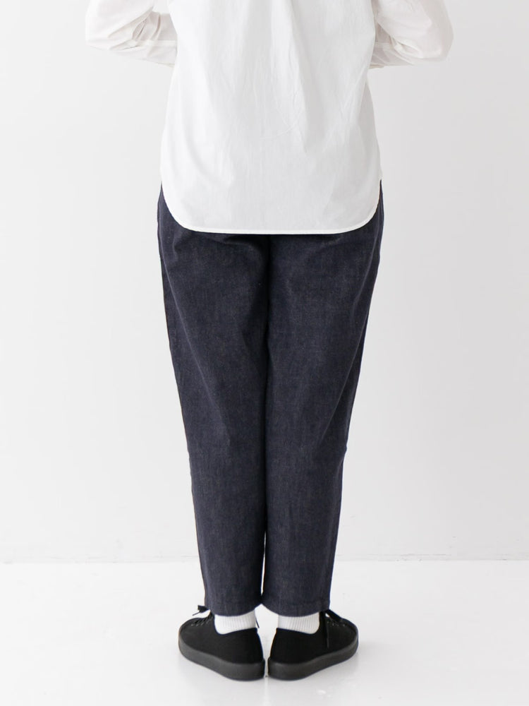 RINEN 10oz Knot Indigo Denim Tapered Pants R47709 05 Navy