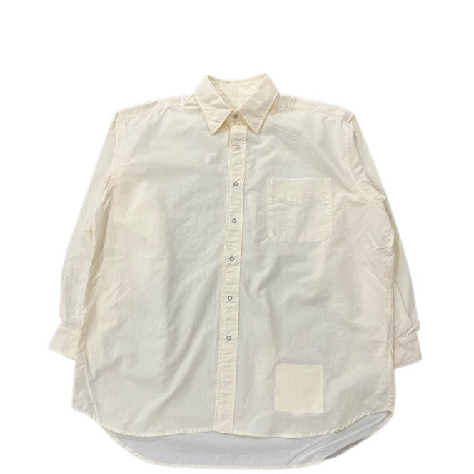 BURLAP OUTFITTER/  L/S B.B.SHIRT OFF WHITE