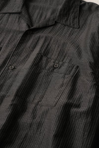 OLD JOE BRAND   GATHERED WAIST MARLBORO SHIRTS (Long-sleeve) 261OJ-SH29 SUMI STRIPE