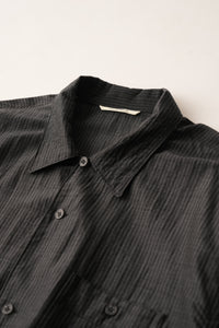 OLD JOE BRAND   GATHERED WAIST MARLBORO SHIRTS (Long-sleeve) 261OJ-SH29 SUMI STRIPE