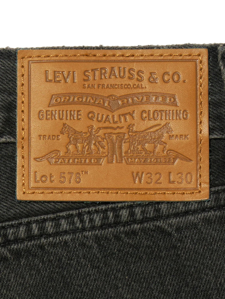 LEVI’S® RED TAB® 578™ BAGGY 8AM IN CHARLOTTE 578™ バギージーンズ ブラック a47500020