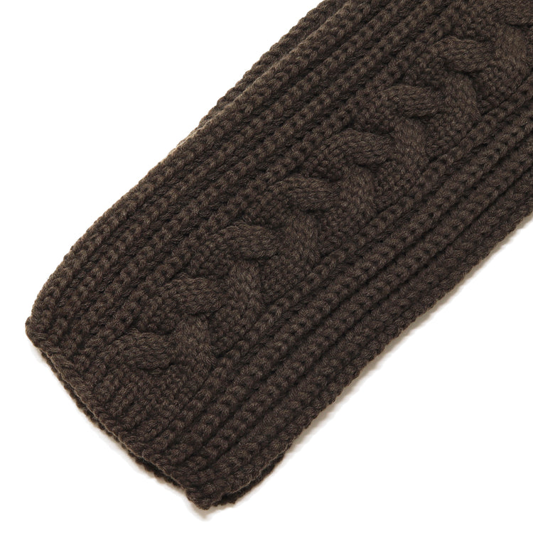 YASHIKI    Kanya Hooded Scarf（寒夜）YSK-26AW-AC01 BLACK