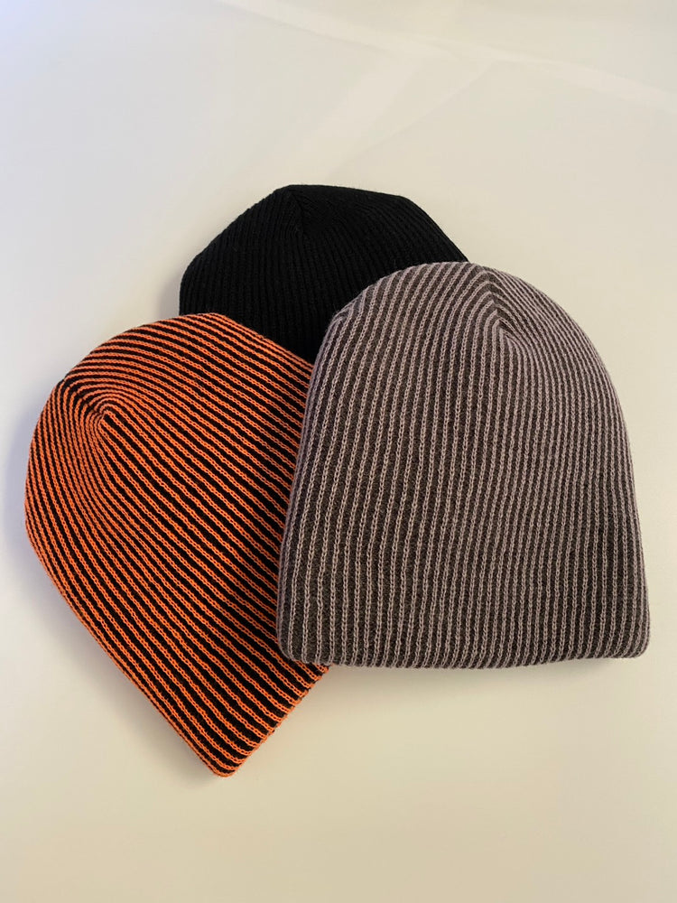roundabout   Double Knit Beanie RA26AW-AC03 BLACK