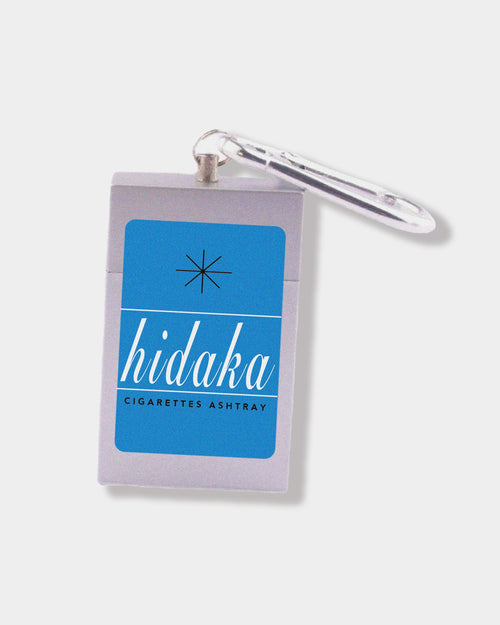 HIDAKA/  PORTABLE ASHTRAY / HI-LITE BLUE