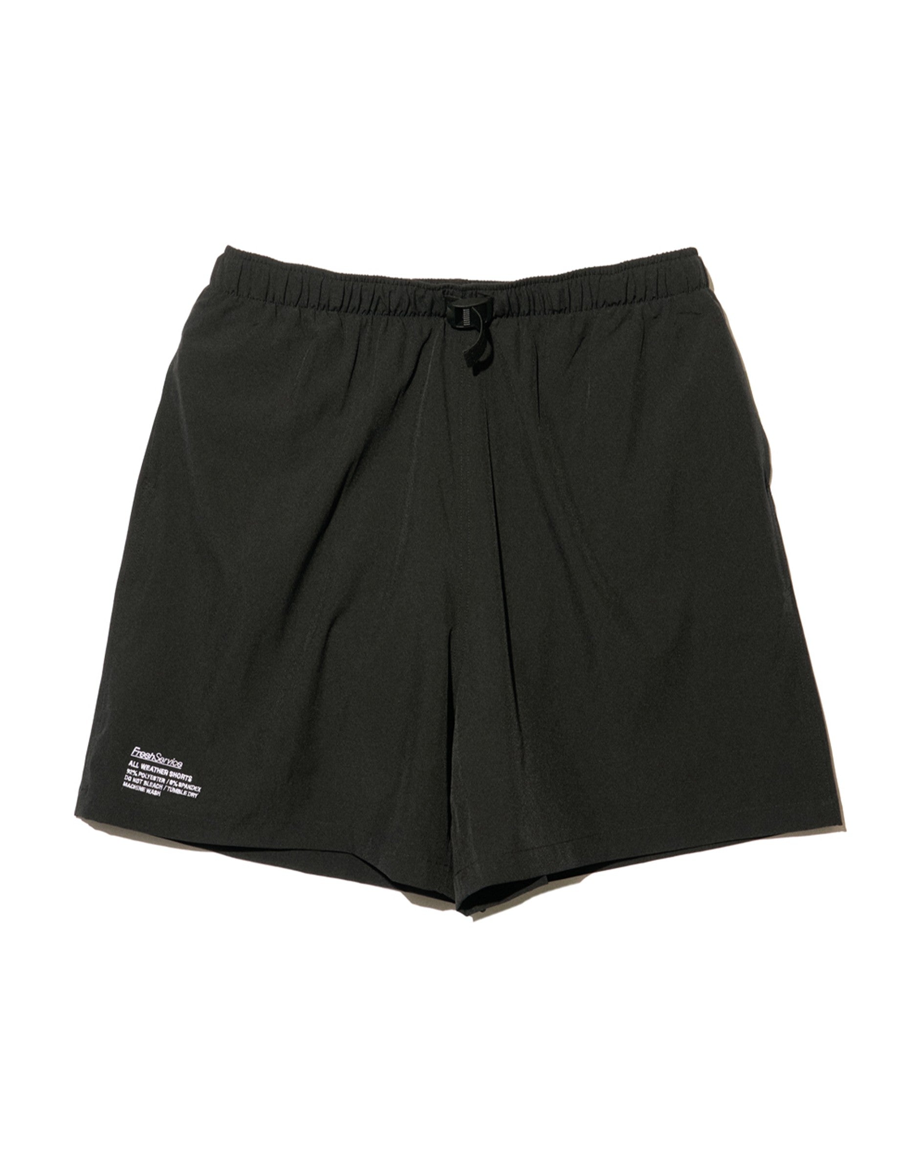 FreshService ALL WEATHER SHORTS BLACK – CASDAY / キャスデイ