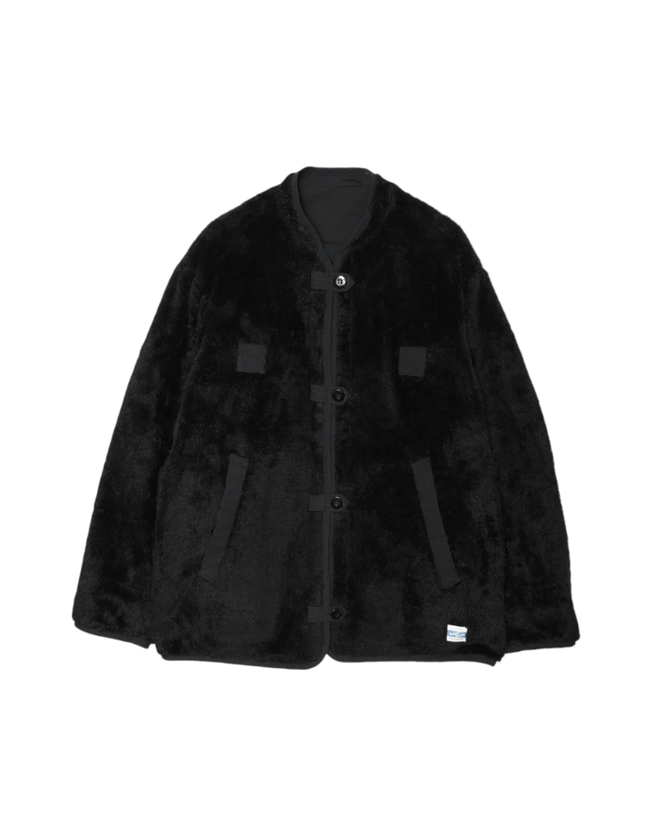 ARMY TWILL  COTTONNYLON REVERSIBLE JACKET AM-2654008 BLACK