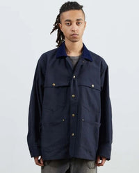 ARMY TWILL DUCK LOGGER JACKET BLACK