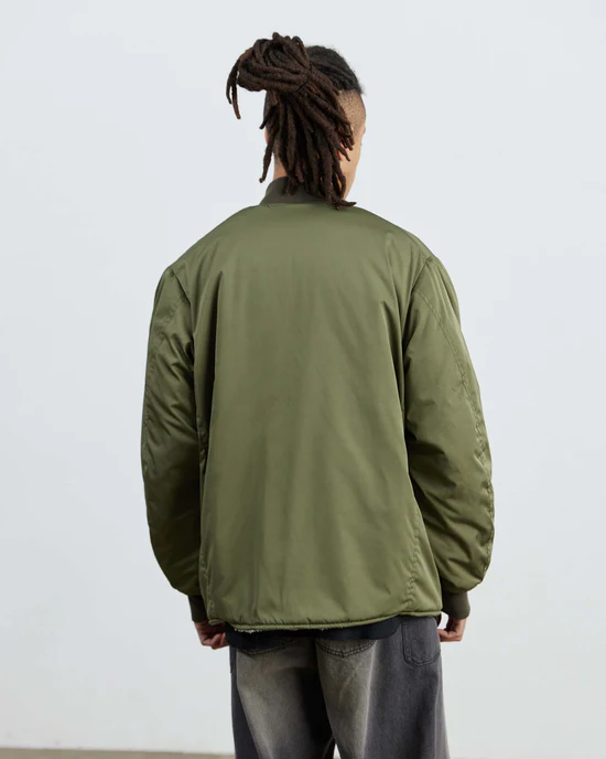 ARMY TWILL PE WEATHER REVERSIBLE BLOUSON BLACK
