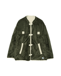 ARMY TWILL  COTTONNYLON REVERSIBLE JACKET AM-2654008 IVORY