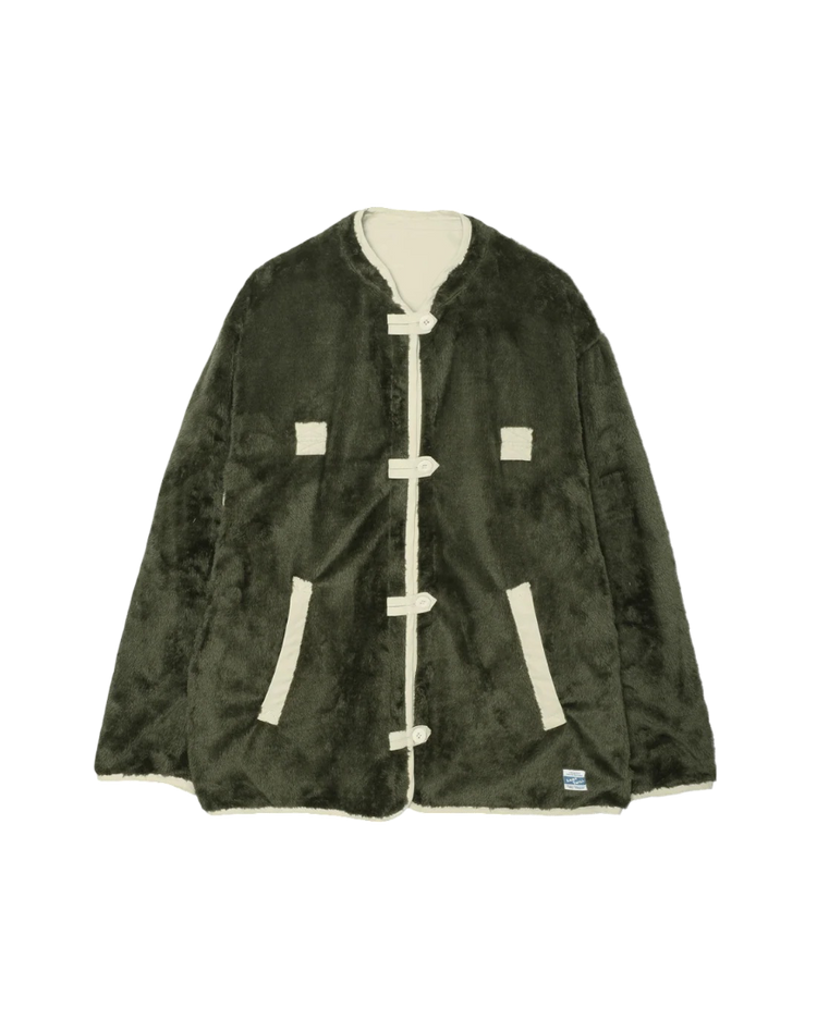 ARMY TWILL  COTTONNYLON REVERSIBLE JACKET AM-2654008 IVORY