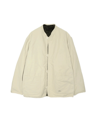 ARMY TWILL  COTTONNYLON REVERSIBLE JACKET AM-2654008 IVORY