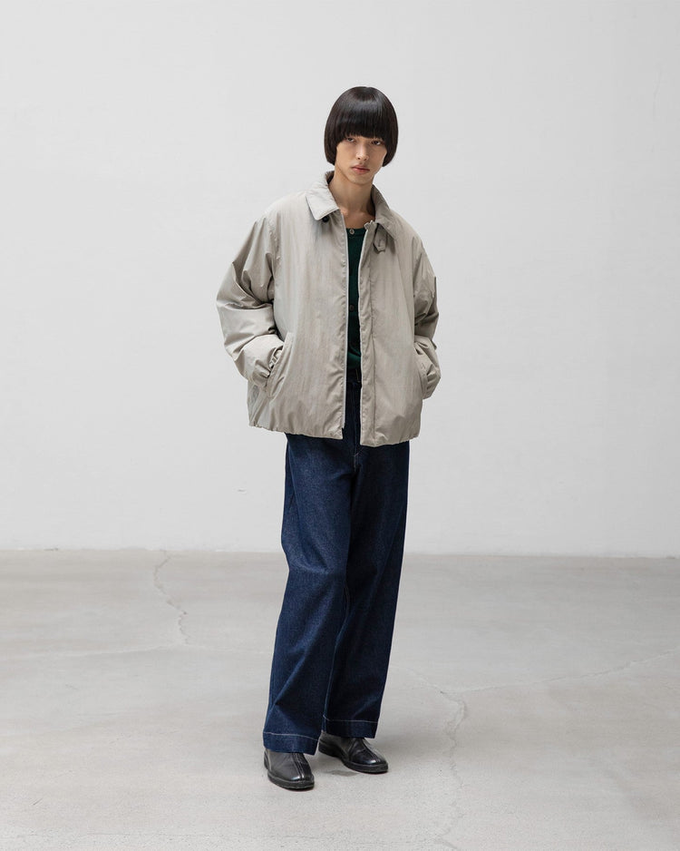 ANOTHER OFFICE / Plenty Belted Denim Slacks ONE WASHED