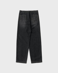 ANOTHER OFFICE / Maverick One-Tuck Denim Pants FADED BLACK