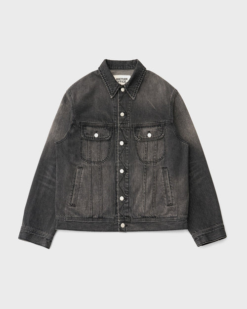 ANOTHER OFFICE / Rider Denim Jacket FADED BLACK