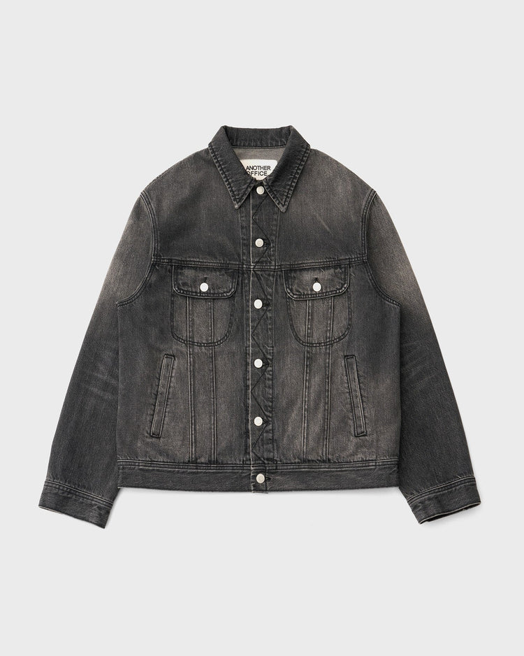 ANOTHER OFFICE / Rider Denim Jacket FADED BLACK