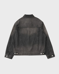 ANOTHER OFFICE / Rider Denim Jacket FADED BLACK