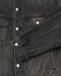 ANOTHER OFFICE / Rider Denim Jacket FADED BLACK
