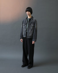 ANOTHER OFFICE / Rider Denim Jacket FADED BLACK