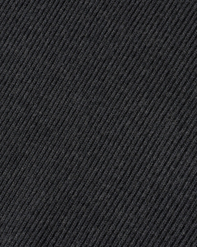 ANOTHER OFFICE / Volume Half Zip-up Knit  ONYX