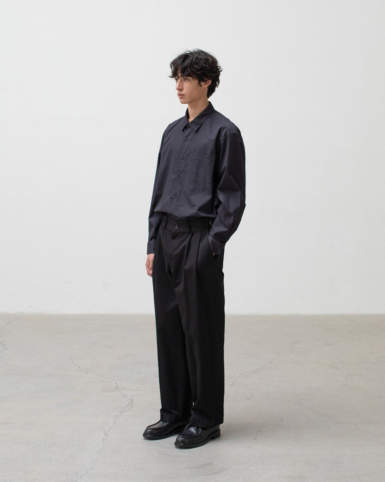 パンツ ANOTHER OFFICE Santiago Garment Pants ANOTHER OFFICE / Santiago Chino Pants BLACK – CASDAY / キャスデイ