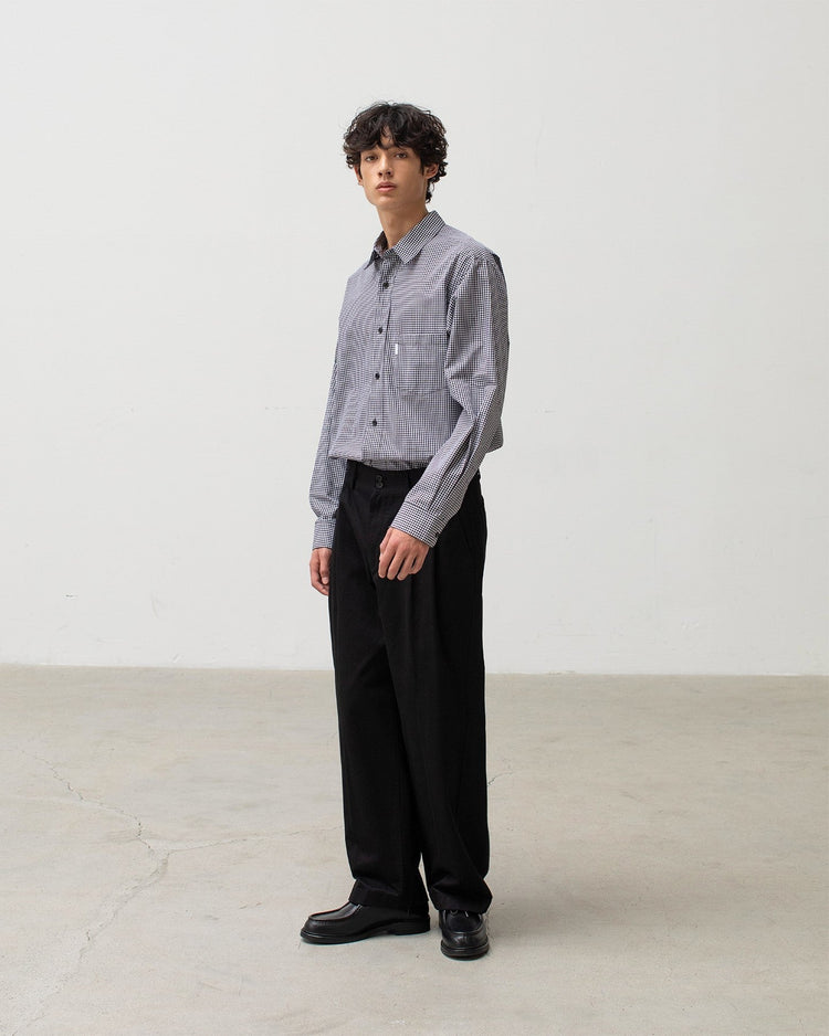 ANOTHER OFFICE / Santiago Chino Pants BLACK