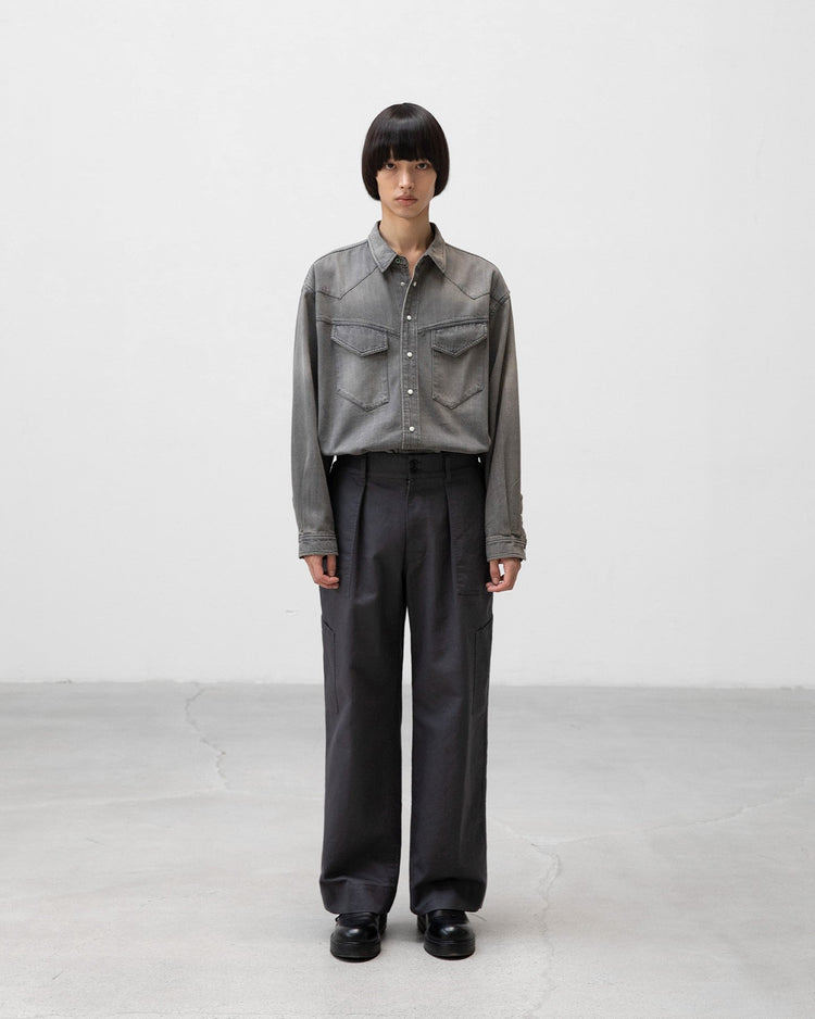 ANOTHER OFFICE / Santiago Fatigue Pants GRAPHITE