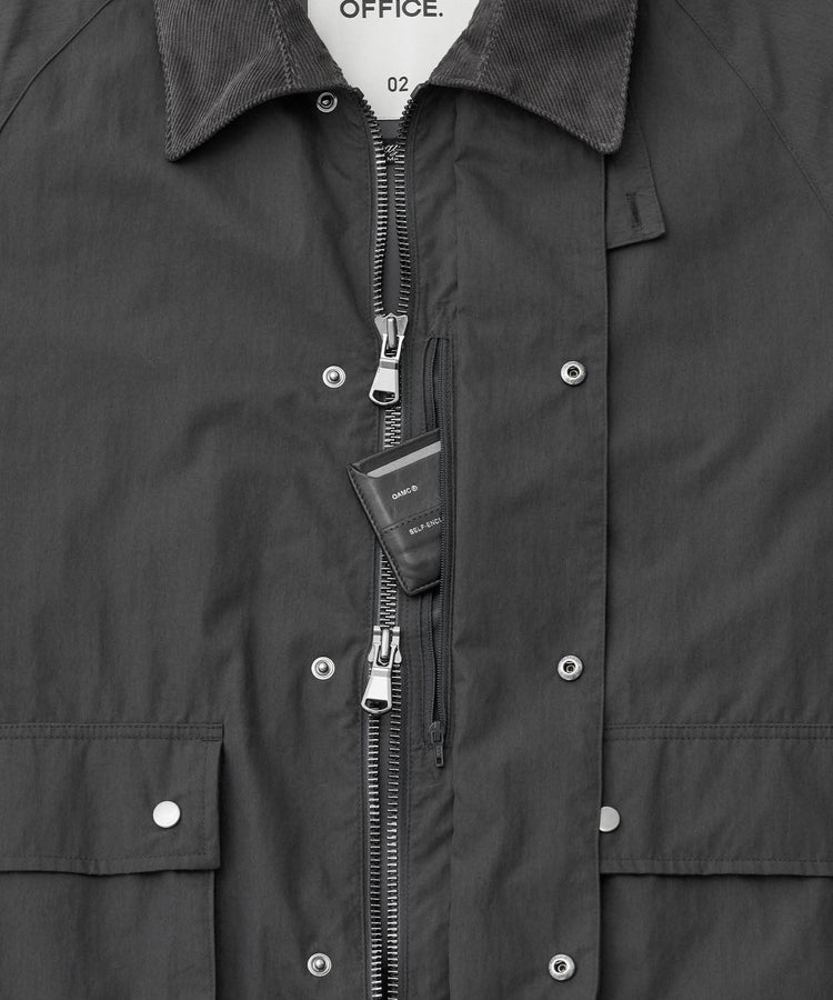 ANOTHER OFFICE / Neo British Jacket GRAPHITE