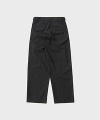 ANOTHER OFFICE / Santiago Officer Pants Almost Black