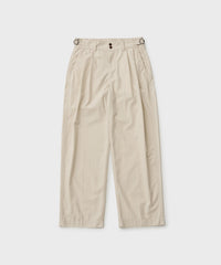 ANOTHER OFFICE / Santiago Officer Pants Oat Milk