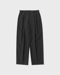 ANOTHER OFFICE / Bonjour 2Tuck Pants ALMOST BLACK