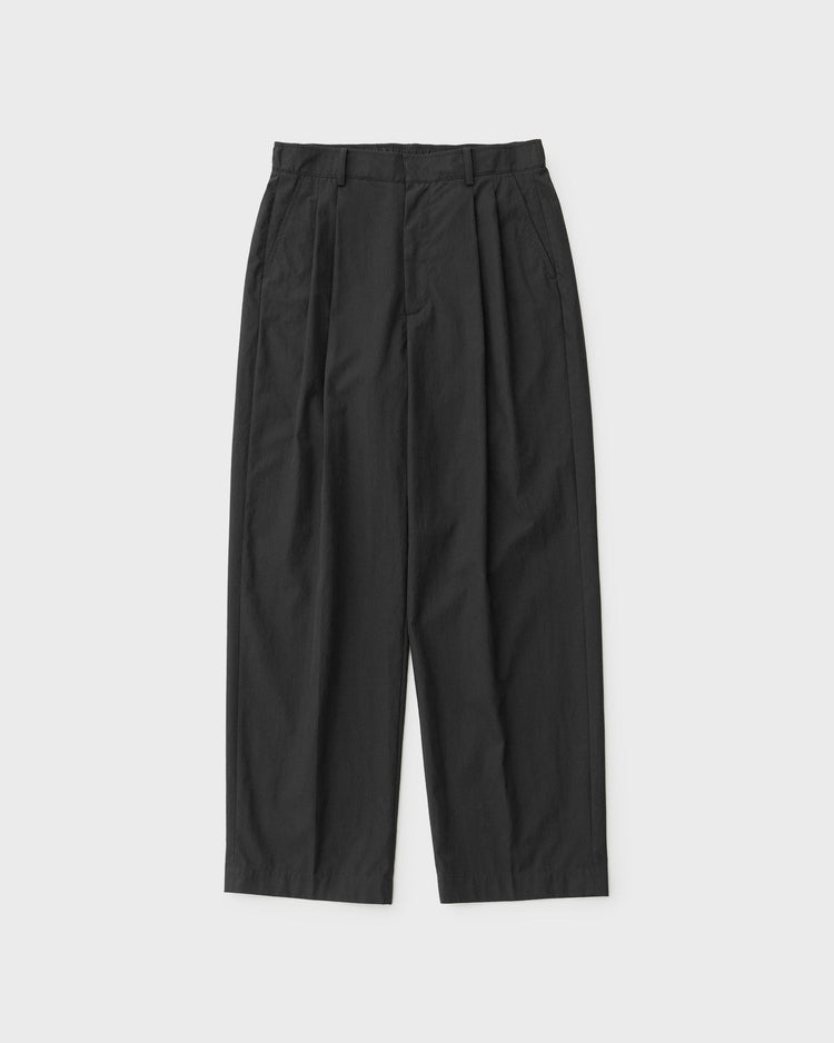 ANOTHER OFFICE / Bonjour 2Tuck Pants ALMOST BLACK