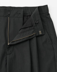 ANOTHER OFFICE / Bonjour 2Tuck Pants ALMOST BLACK