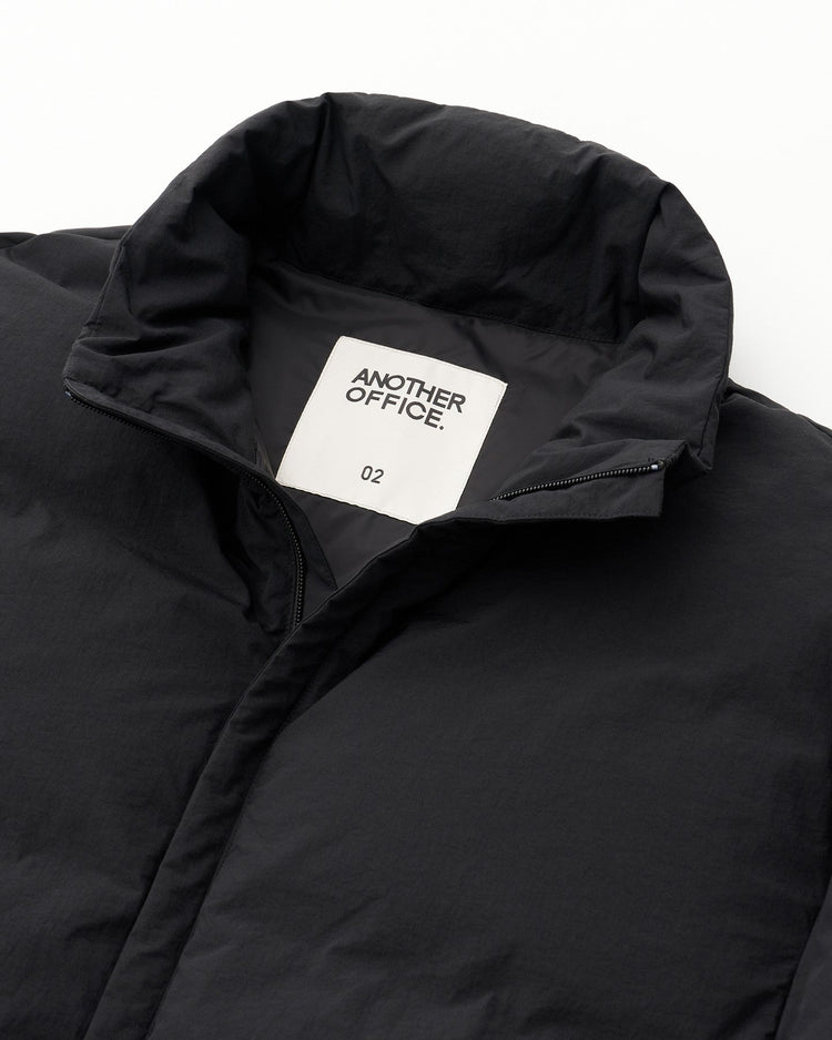 ANOTHER OFFICE / Snowman Down Jacket BLACK
