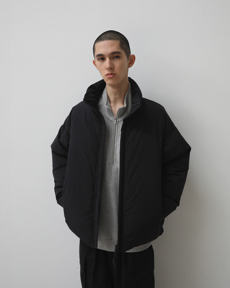 ANOTHER OFFICE / Snowman Down Jacket BLACK