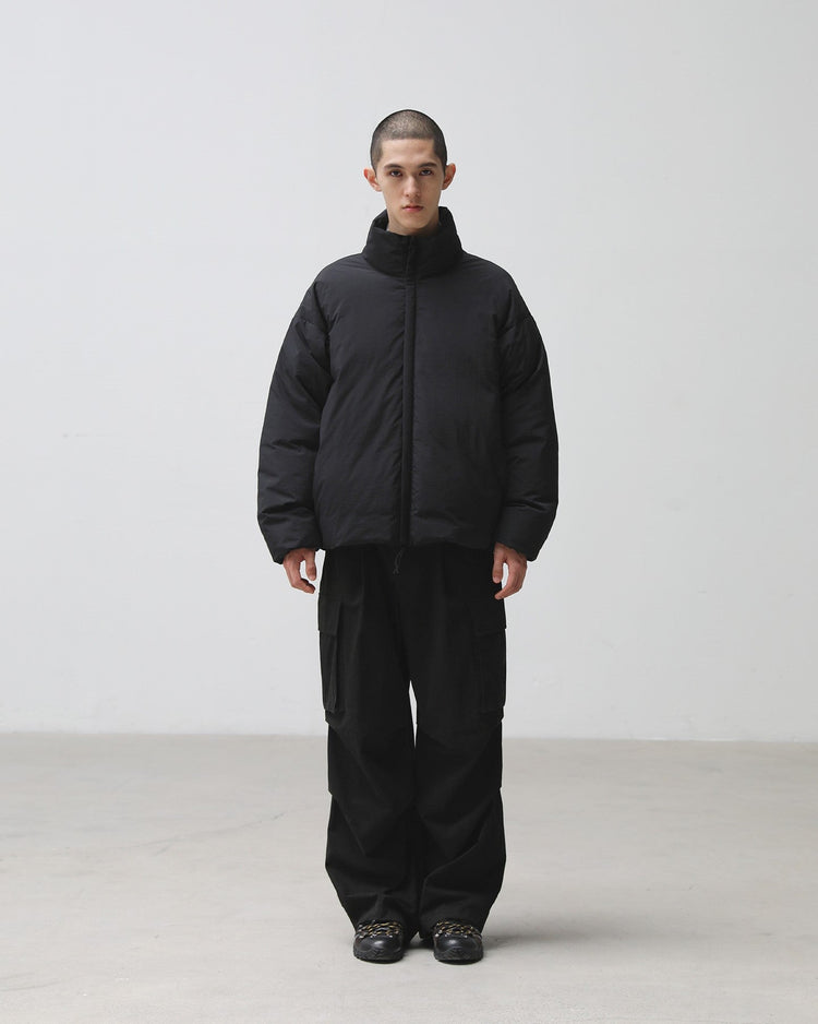 ANOTHER OFFICE / Snowman Down Jacket BLACK