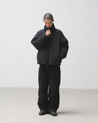 ANOTHER OFFICE / Snowman Down Jacket BLACK