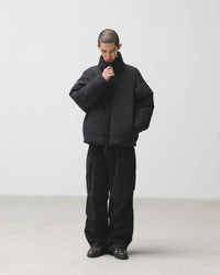 ANOTHER OFFICE / Snowman Down Jacket BLACK