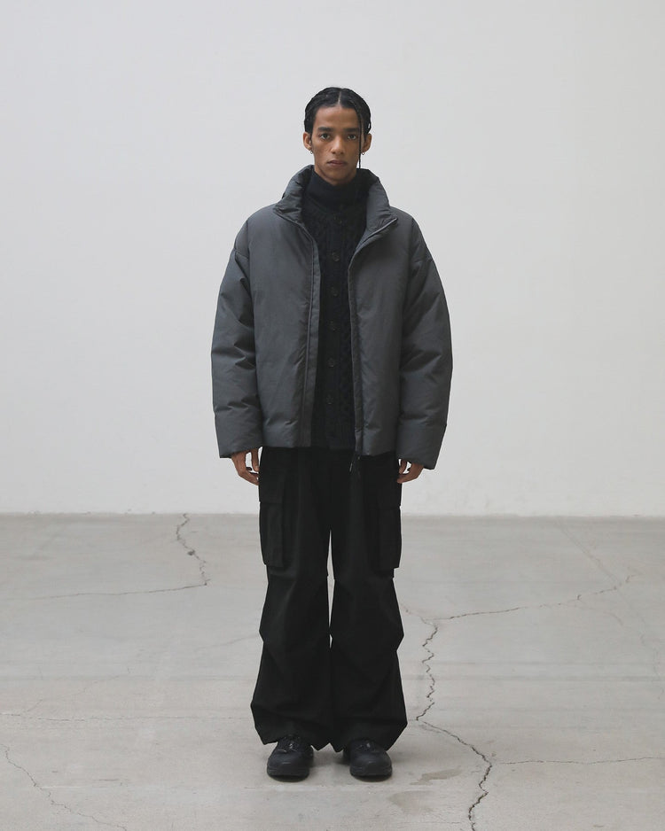 ANOTHER OFFICE / Snowman Down Jacket GRAPHITE