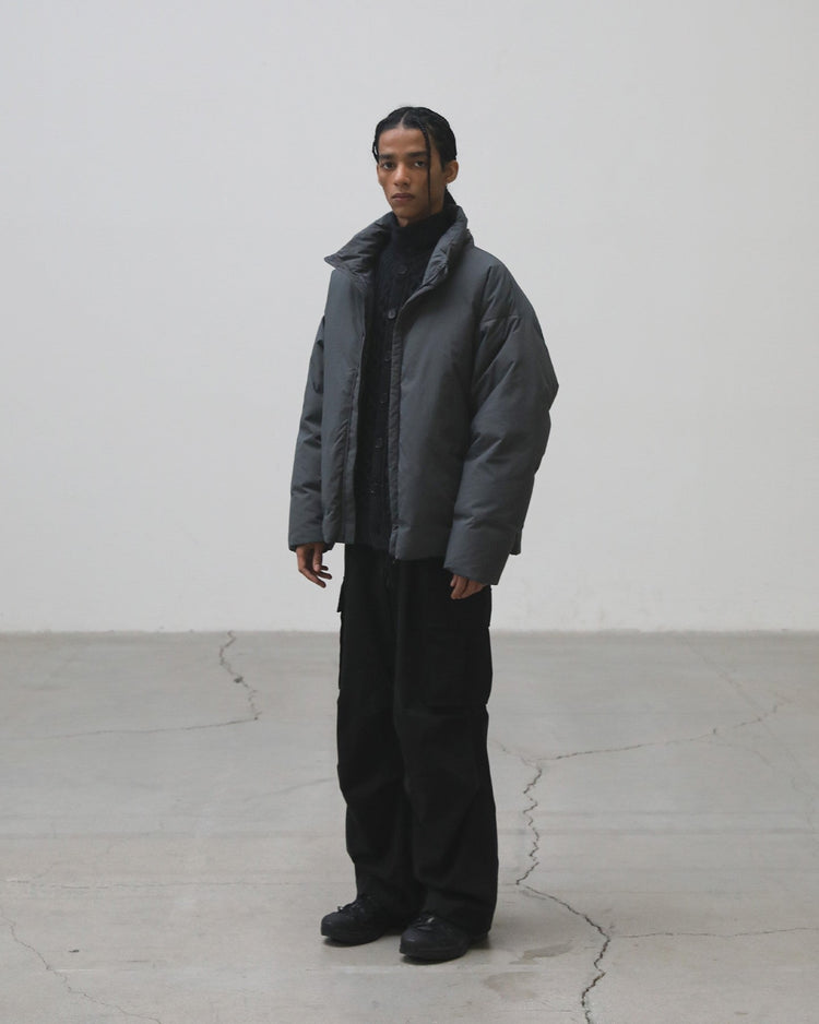 ANOTHER OFFICE / Snowman Down Jacket GRAPHITE