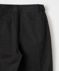 ANOTHER OFFICE Narrow Stripe Tapered Slacks