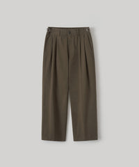 ANOTHER OFFICE Narrow Stripe Tapered Slacks