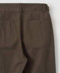 ANOTHER OFFICE Narrow Stripe Tapered Slacks